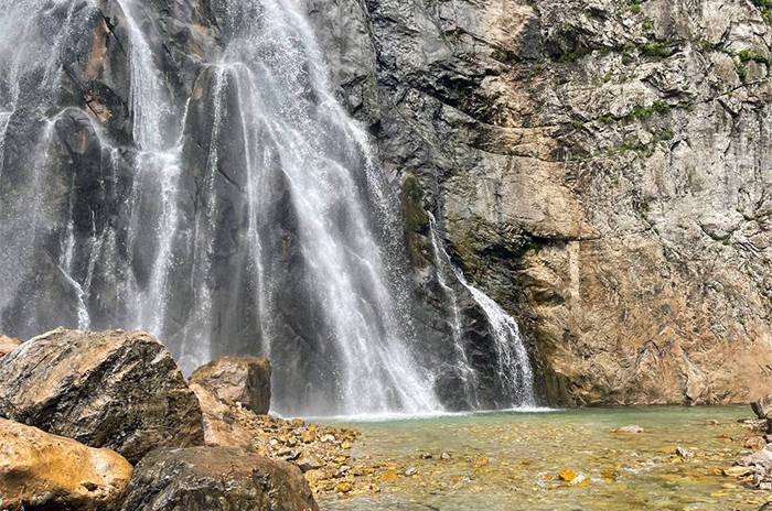  Чудо природы Гегский водопад 